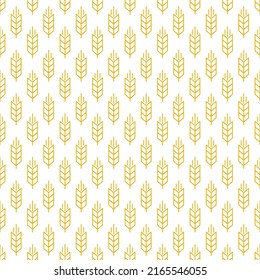 Abstract seamless ear pattern for texture, textiles, packaging, simple backgrounds and creative design