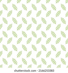 Abstract seamless ear pattern for texture, textiles, packaging, simple backgrounds and creative design