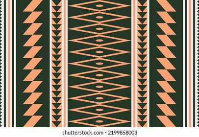 Abstract Seamless Ethnic Akha Embroidered fabric Pattern design for textile, clothes, background pattern, texture and furniture ornament print for carpet, wallpaper, textile decoration. geometric art.