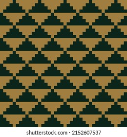Resumen de un patrón étnico sin fisuras. Ideal para el diseño textil, tapicería, tejidos y papel de envolver.