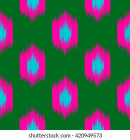 Abstract seamless ethnic pattern, tribal background. Vector pattern.