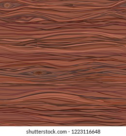 abstract, seamless, flat, wooden texture. Wooden pattern. Vector illustration