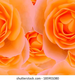 Abstract seamless floral background.