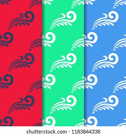 abstract seamless floral pattern
