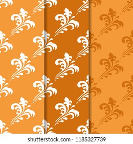 abstract seamless floral pattern
