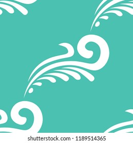 abstract seamless floral pattern