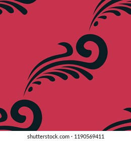 abstract seamless floral pattern