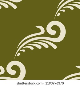 abstract seamless floral pattern