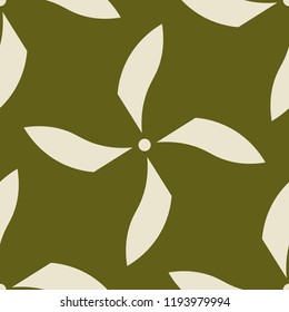 abstract seamless floral pattern
