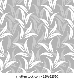 Abstract seamless floral pattern.