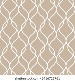 Abstract seamless floral pattern. Geometric decorative leaves texture. Retro stylish vector background.
