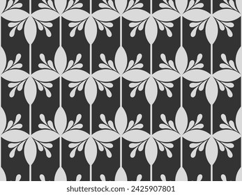 Patrón floral sin costuras abstracto. tela de adorno, papel pintado, embalaje. Fondo decorativo del vector.