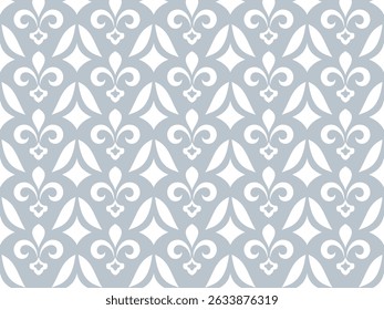 Abstraktes nahtloses Blumenmuster. Ornament Stoff, Tapete, Verpackung. Vektorhintergrund.