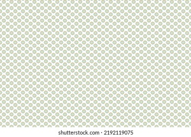 abstraktes, nahtloses, florales Muster, Hintergrund, Textur, blaue, orangefarbene und grüne Ellipse und hellgrüner Stern.