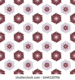 Un fondo abstracto de flores sin fisuras.