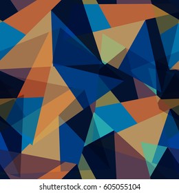 Abstract seamless fragments pattern.