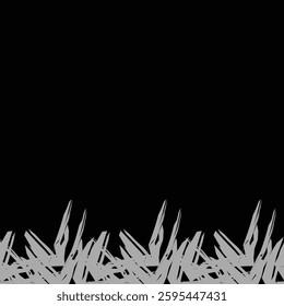 abstract seamless frame doodle sketch