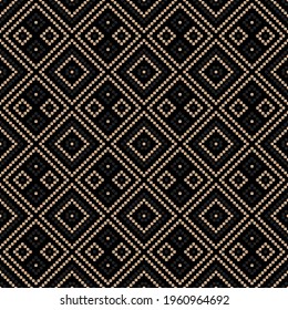Abstract seamless  front side  geometric patoda Bandhani background design