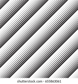 Abstract seamless geometric background of black squares, halftone