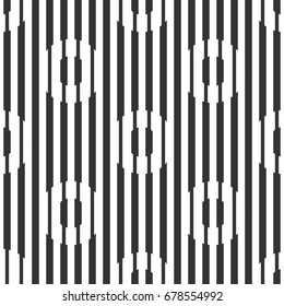 Abstract seamless geometric background, circles from lines