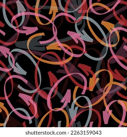 Abstract seamless geometric background with triangles cracked texture, dots, drops and splashes.Grunge pattern for boys, girls, sport, fashion. Urban colorful wallpaper. Silhouette repeated backdrop