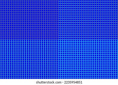 Abstract seamless geometric blue background, interlaced grid