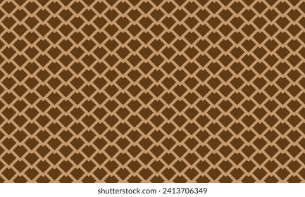 abstract seamless geometric brown pattern art.