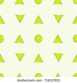 Abstract Seamless geometric  brush strokes pattern background 