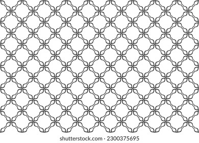 Resumen De Patrón De Alfabetización Geométrica Sin Margen. Arte vector.