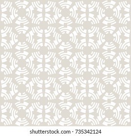 abstract seamless geometric circles trippy vector pattern