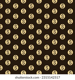abstract seamless geometric colored background dollar sign pattern art.