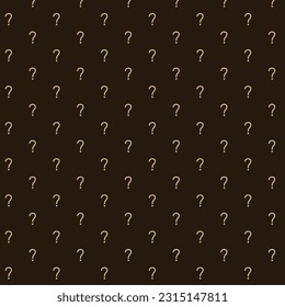 abstract seamless geometric colored background question sign pattern.