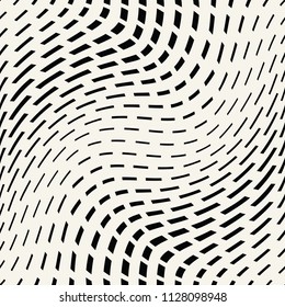 abstract seamless geometric dashed lines pattern vector background