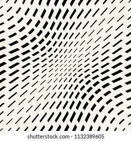 abstract seamless geometric dashed lines pattern vector background