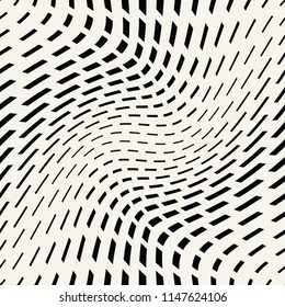 abstract seamless geometric dashed lines pattern vector background