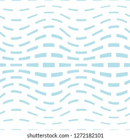 abstract seamless geometric dashed lines pattern vector background