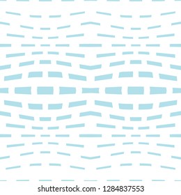 abstract seamless geometric dashed lines pattern vector background