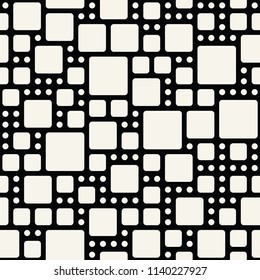 abstract seamless geometric decorative vector square pattern