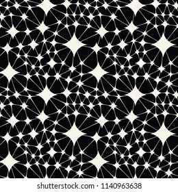 abstract seamless geometric decorative vector square pattern