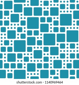 abstract seamless geometric decorative vector square pattern