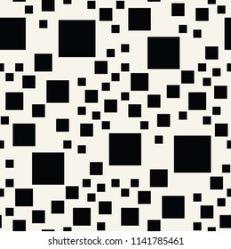 abstract seamless geometric decorative vector square pattern
