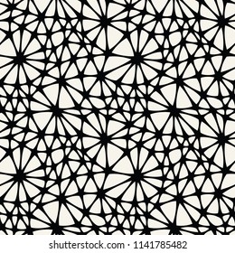 abstract seamless geometric decorative vector grid pattern