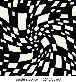 abstract seamless geometric decorative vector square pattern