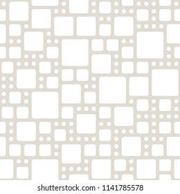 abstract seamless geometric decorative vector square pattern