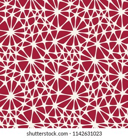 abstract seamless geometric decorative vector grid pattern