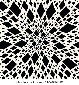abstract seamless geometric decorative vector square pattern