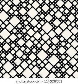 abstract seamless geometric decorative vector square pattern