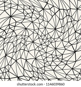 abstract seamless geometric decorative vector grid pattern