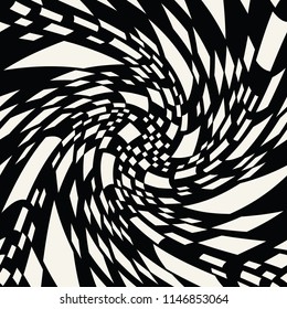 abstract seamless geometric decorative vector square pattern