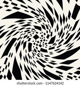 abstract seamless geometric decorative vector square pattern